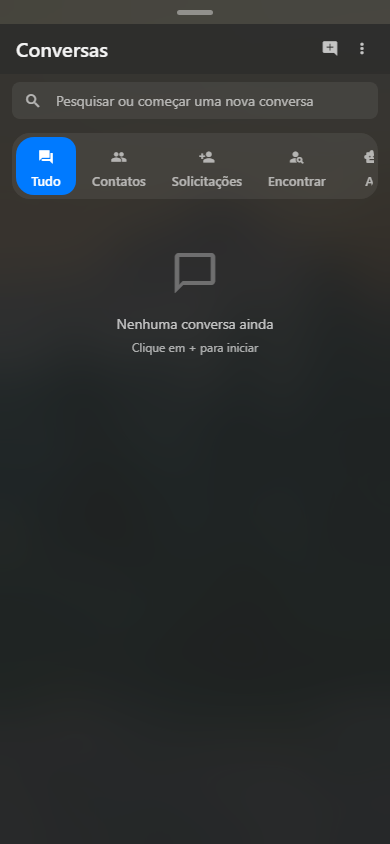 Chat no celular